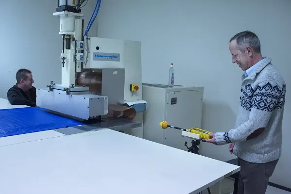 Vérification du rayonnement de la machine